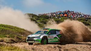 WRC: Η νέα SKODA Fabia R5 evo κάνει το «1-2» και στη Σαρδηνία