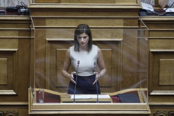 Νοτοπούλου για χωροταξικό:Δυσχεραίνει τη δυνατότητα δόμησης για τους «κοινούς θνητούς»