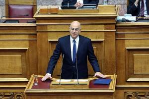 Δένδιας: Αντιμέτωπη με τις παρανομίες της η Τουρκία- Δεν υποκύπτουμε