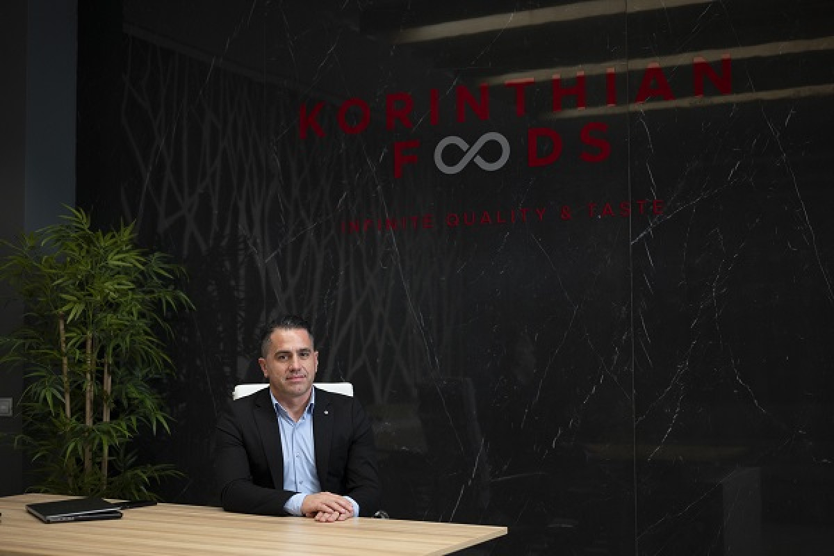 Ηλίας Κακογιάννης, Ιδρυτής και Διευθύνων Σύμβουλος της Korinthian Foods