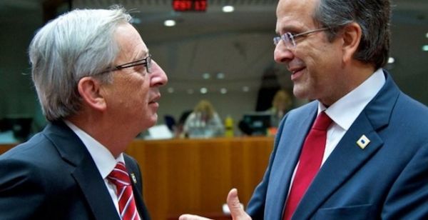 Στην Αθήνα ο Γιουνκέρ για άτυπη συνάντηση με Σαμαρά