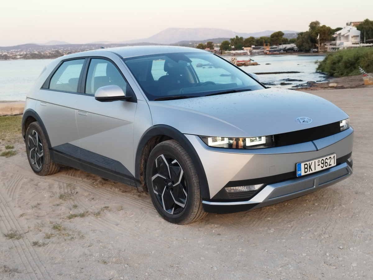 Tο IONIQ 5, με την 77άρα μπαταρία, τους 230 ίππους έχει ...άπαιχτη αυτονομία