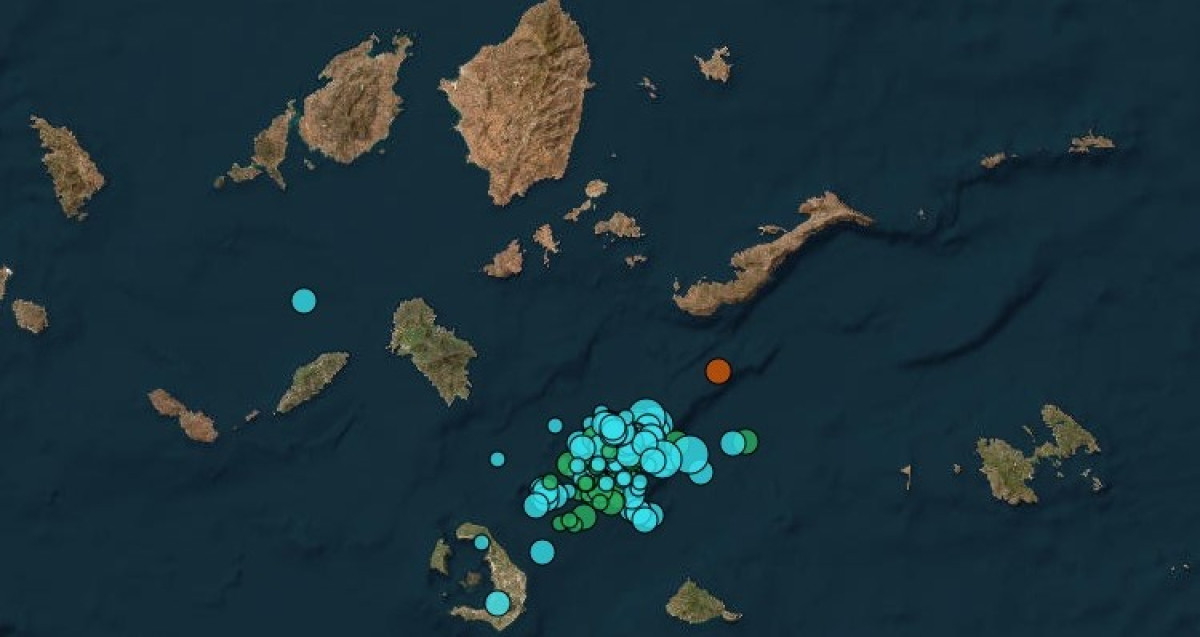 Κυκλάδες: Συνεχίζεται το «σεισμικό» κύμα-Ισχυρή δόνηση 5 Ρίχτερ στην Αμοργό