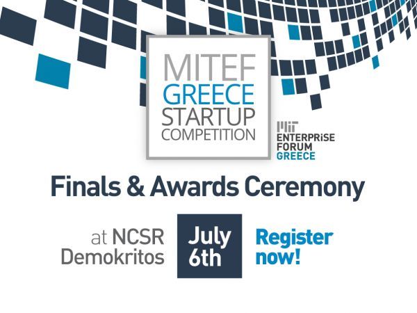 Τελετή Λήξης και Απονομής του διαγωνισμού MITEF Greece Startup Competition
