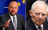 Ο Σόιμπλε «καρφώνει» τον Σουλτς-Τα μέτωπα της διαφωνίας