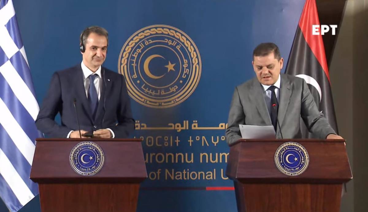 Μητσοτάκης στη Λιβύη: Ακύρωση παράνομων εγγράφων και ορισμός θαλασσίων ζωνών
