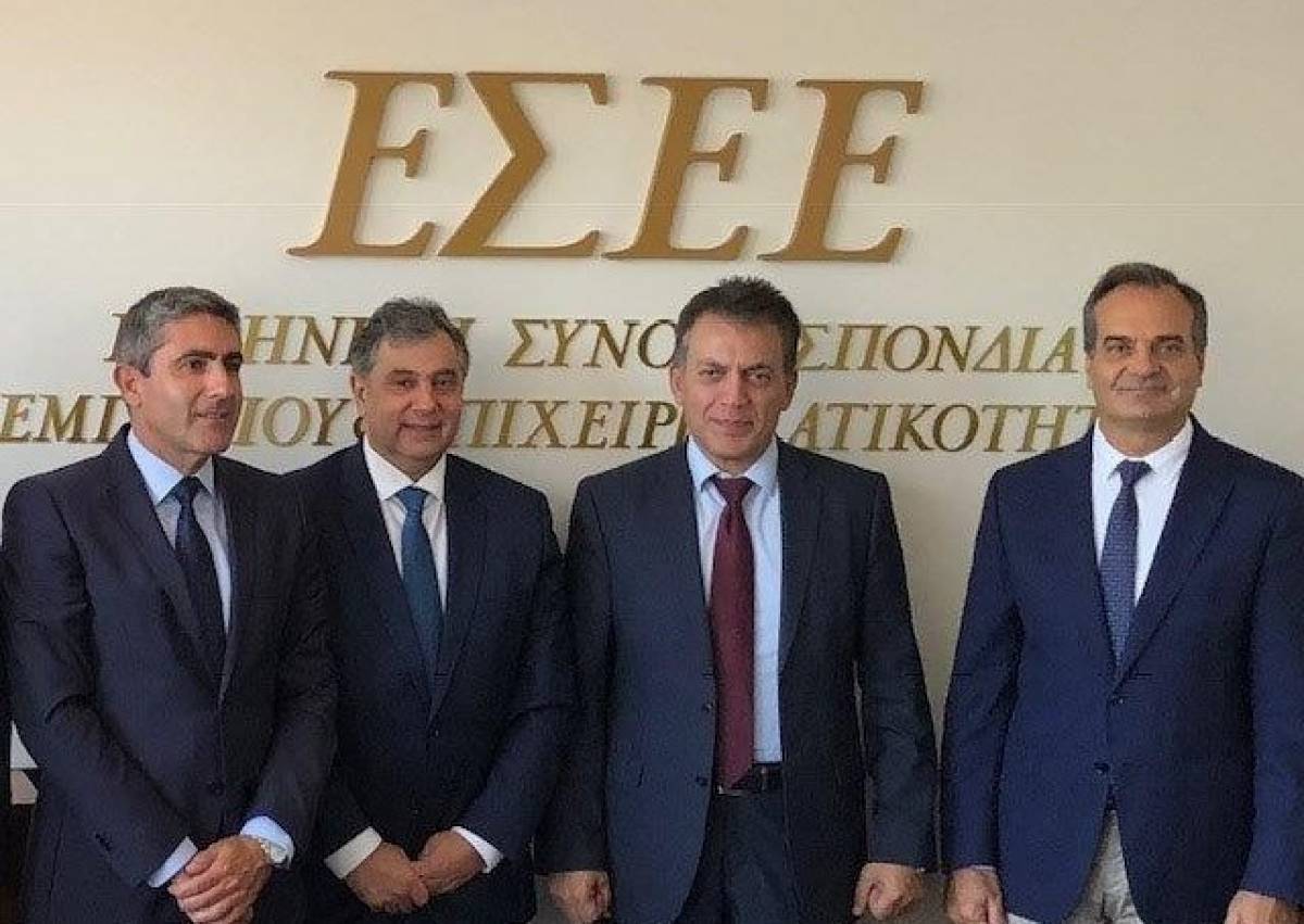 Ανταλλαγή απόψεων ΝΔ και ΕΣΕΕ στα ασφαλιστικά και εργασιακά θέματα