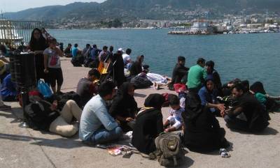 Λέσβος: Αυξήθηκε η ροή των μεταναστών