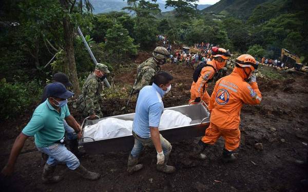 Κολομβία: 33 νεκροί από την κατολίσθηση στην Κάουκα