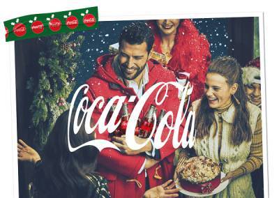 Coca-Cola: Νέα χριστουγεννιάτικη καμπάνια στο πλαίσιο της πλατφόρμας Real MagicTM