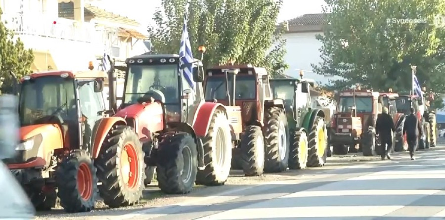 Βασιλείου (αγρότης από τον Τύρναβο): Η κυβέρνηση έστειλε τους αστυνομικούς να μας χτυπήσουν