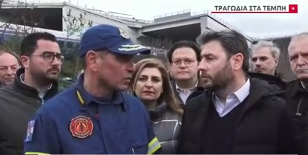 Ανδρουλάκης από Τέμπη: Στη σκέψη όλων μας ένα τεράστιο «γιατί;»