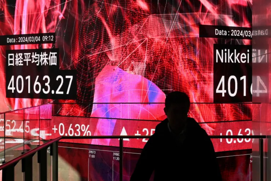 Έσπασε τα «κοντέρ» ο Nikkei: Πάνω από τις 40.000 μονάδες