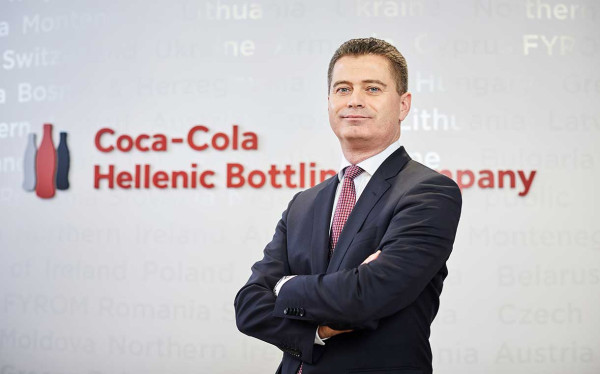 Ο κ. Zoran Bogdanovic, Διευθύνων Σύμβουλος της Coca-Cola HBC AG
