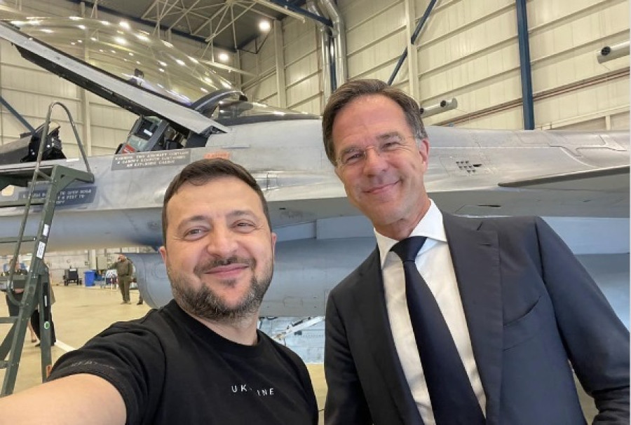 Ολλανδία και Δανία δίνουν F-16 στην Ουκρανία- Συνάντηση Ζελένσκι- Ρούτε
