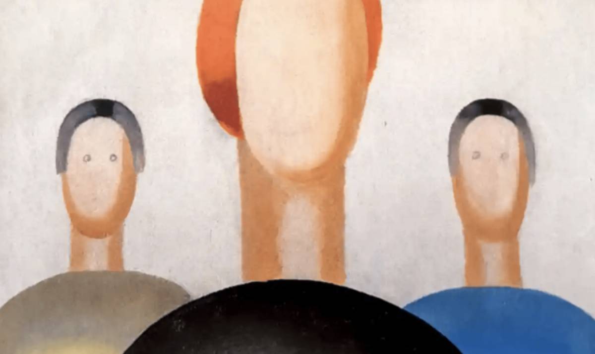 «Three Figures»: Ο avant-garde πίνακας της Anna Leporskaya βανδαλίστηκε από τον φύλακα της γκαλερί