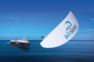 K Line:Κατασκευάζει το πρώτο bulker με LNG και χαρταετό Airseas