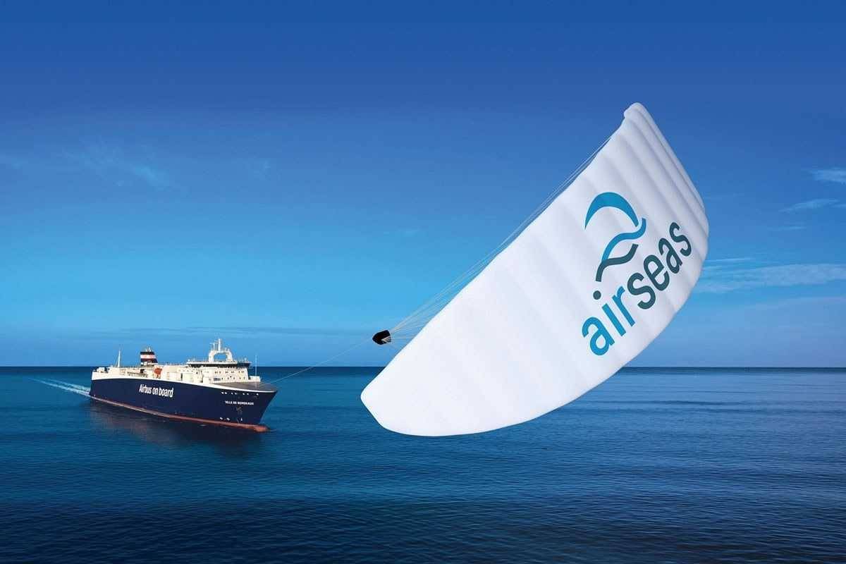 K Line:Κατασκευάζει το πρώτο bulker με LNG και χαρταετό Airseas