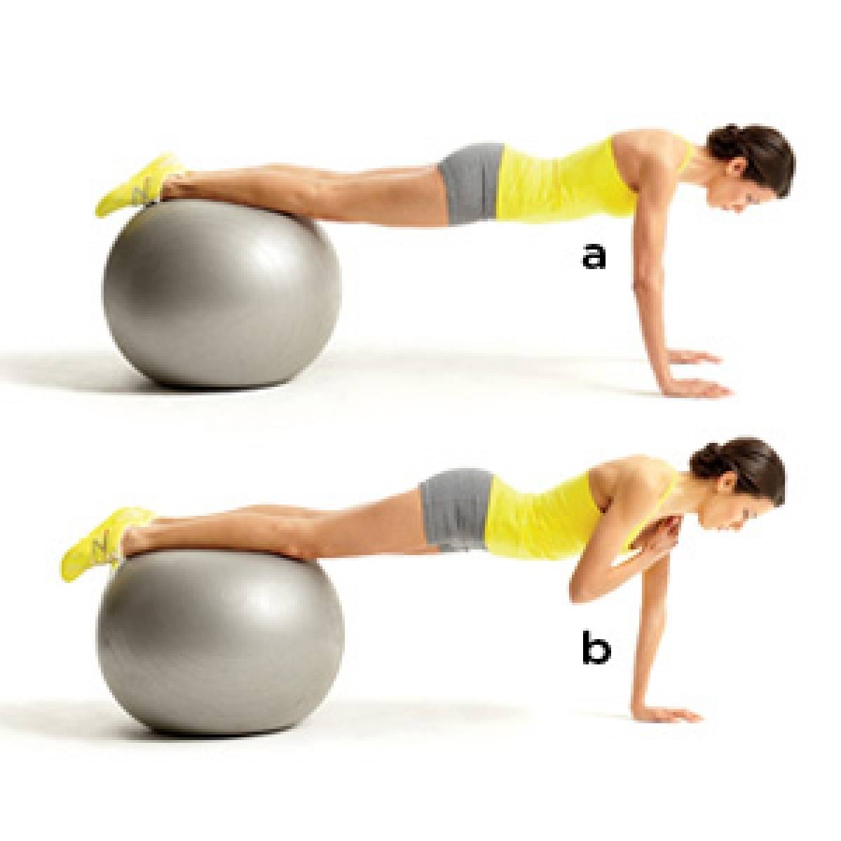Πώς να σμιλέψετε την κοιλιά σας με την fit ball