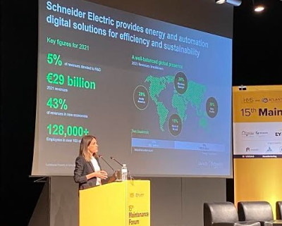 Schneider Electric:Παρουσίασε λύσεις για τη βιομηχανία στο «15th Maintenance Forum»