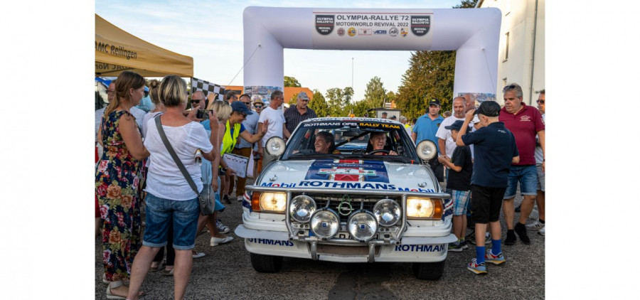 Ο Walter Röhrl με Κλασικά Αγωνιστικά Opel στο Olympia Rally &#039;72 Revival