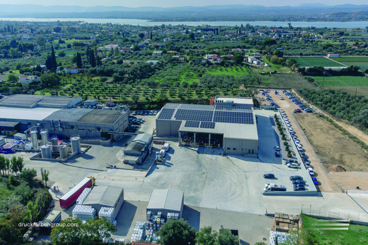 Ο Όμιλος DRUCKFARBEN εγκαινίασε τις νέες εγκαταστάσεις του εργοστασίου του στη Χαλκίδα