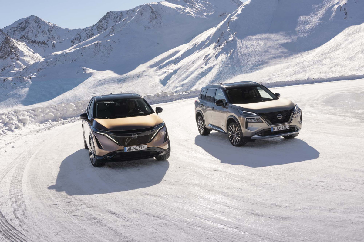 Το Nissan e-4ORCE αντιμέτωπο με τις πιο σκληρές χειμερινές δοκιμασίες, επί Ευρωπαϊκού εδάφους