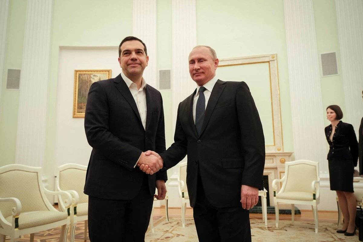 Πούτιν-Τσίπρας: Εμπόριο, επενδύσεις, ενεργειακά, Τουρκία και Συμφωνία των Πρεσπών