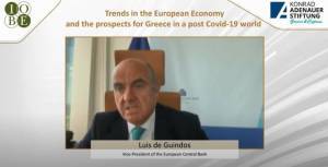Εκδήλωση ΙΟΒΕ με Ντε Γκίντος, Στουρνάρα, Σταϊκούρα (video)