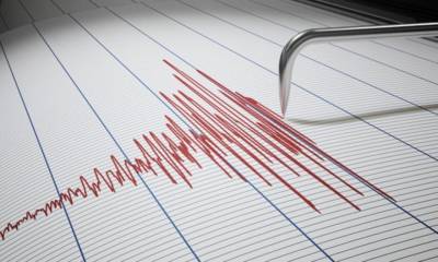 Σεισμός 4,1 Ρίχτερ βόρεια του Αιγίου