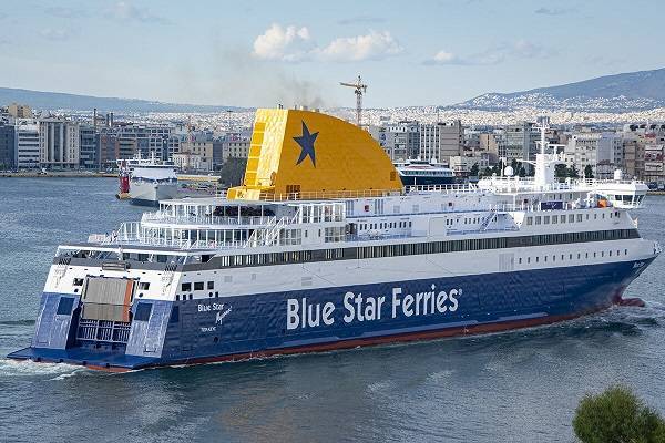 Attica Group: Ολοκληρώθηκε η εγκατάσταση scrubbers στο Blue Star Myconos