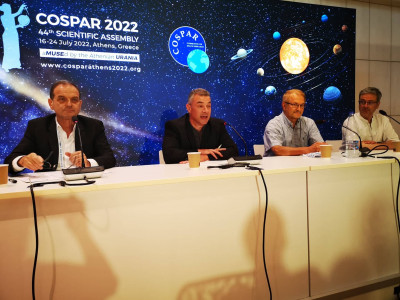 Πρώτη συνέντευξη Τύπου μέσα από την COSPAR Athens 2022