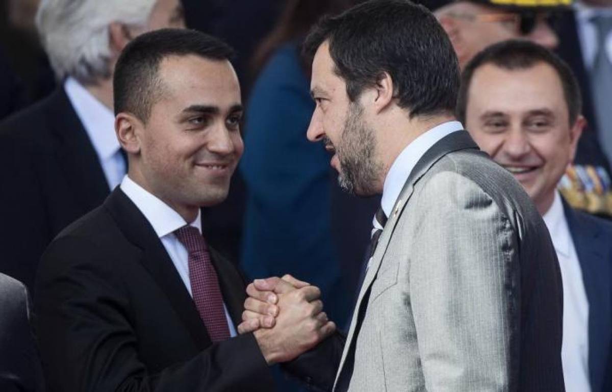 Σαλβίνι-Ντι Μάιο παίρνουν...σκυτάλη από τον Ντράγκι:Όχι υποχώρηση, ναι στο ευρώ