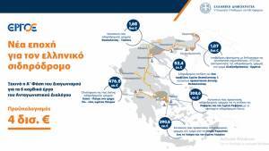 Στις «ράγες» έξι εμβληματικά σιδηροδρομικά έργα ύψους €4 δισ.