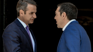 Το άτυπο ντιμπέιτ Μητσοτάκη – Τσίπρα στη Θεσσαλονίκη