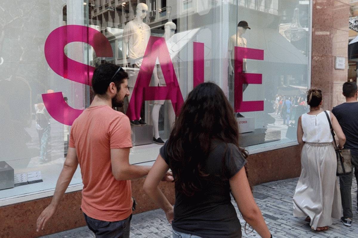 Στις 8 Ιουλίου η έναρξη των θερινών εκπτώσεων