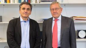 Την Παρασκευή η συνάντηση Τσακαλώτου - Ρέγκλινγκ