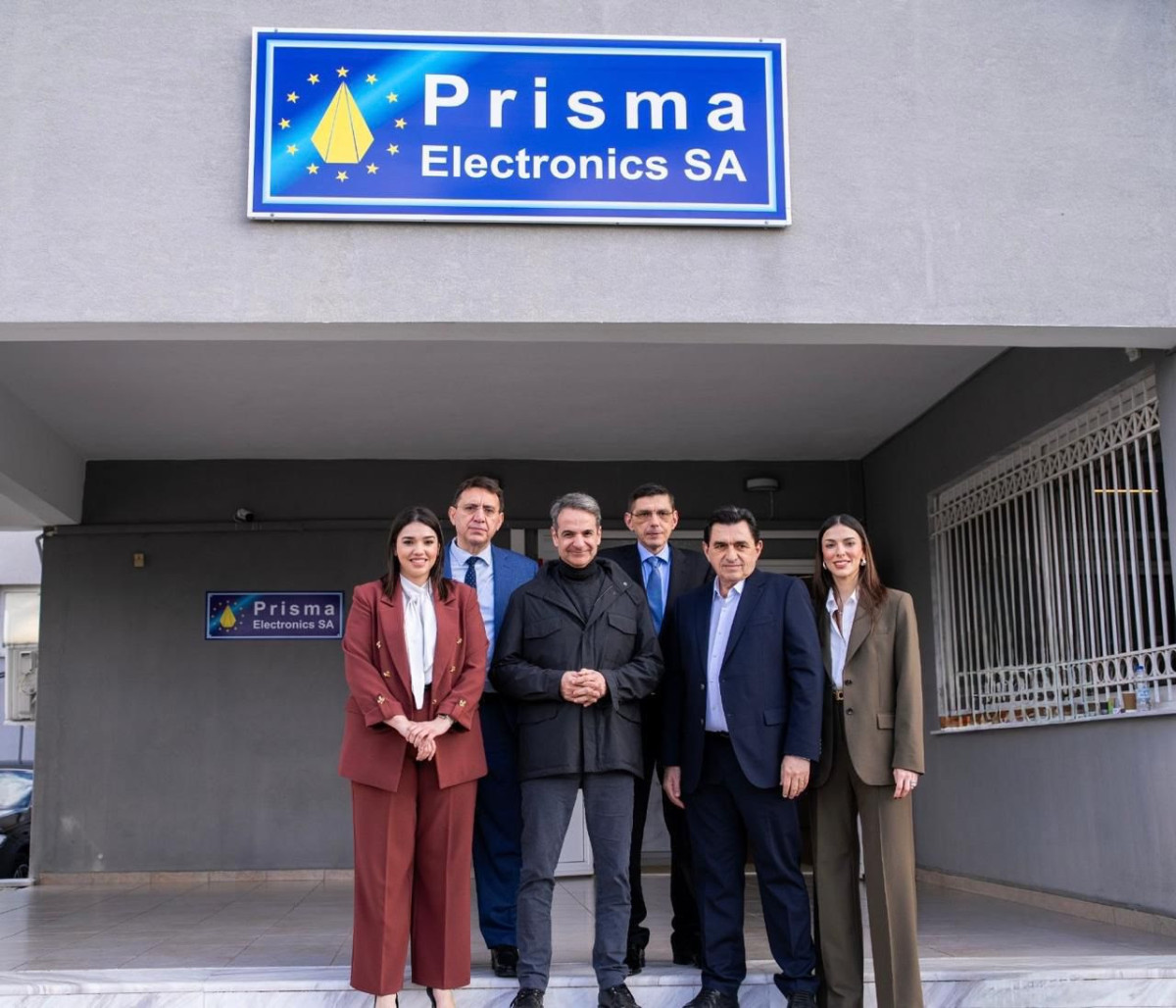 Επίσκεψη του Πρωθυπουργού: Στην Prisma Electronics ο Κυριάκος Μητσοτάκης
