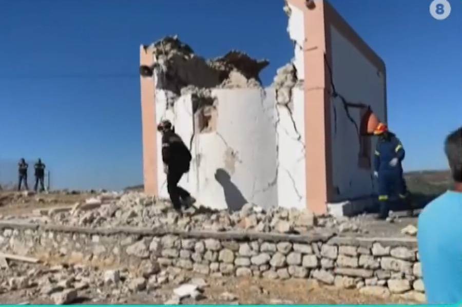 Σεισμός στην Κρήτη: Πάνω από 1.000 πέτρινα κτίσματα υπέστησαν ζημιές