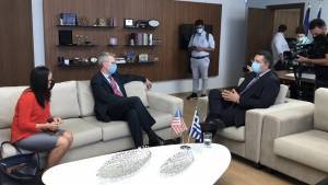 Τζιτζικώστας-Πάιατ: «Χρυσή ευκαιρία» η παρουσία αμερικανικών εταιρειών στη Βόρεια Ελλάδα