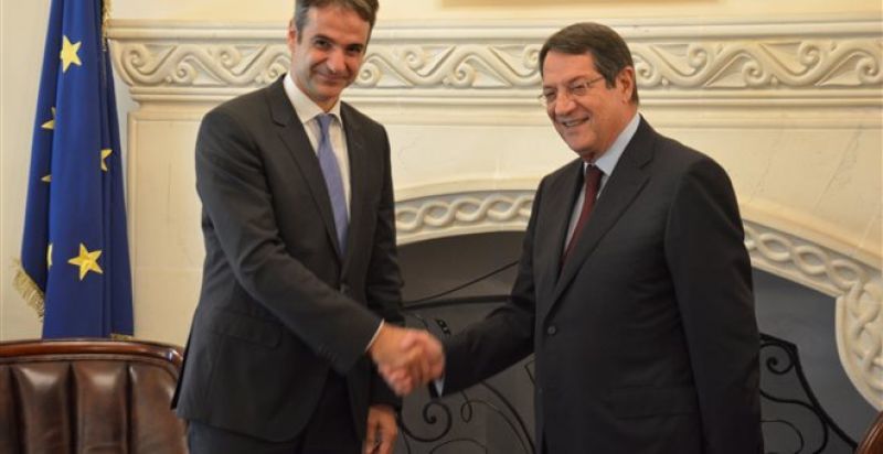 Ολοκληρώθηκε η επίσκεψη Μητσοτάκη στην Κύπρο