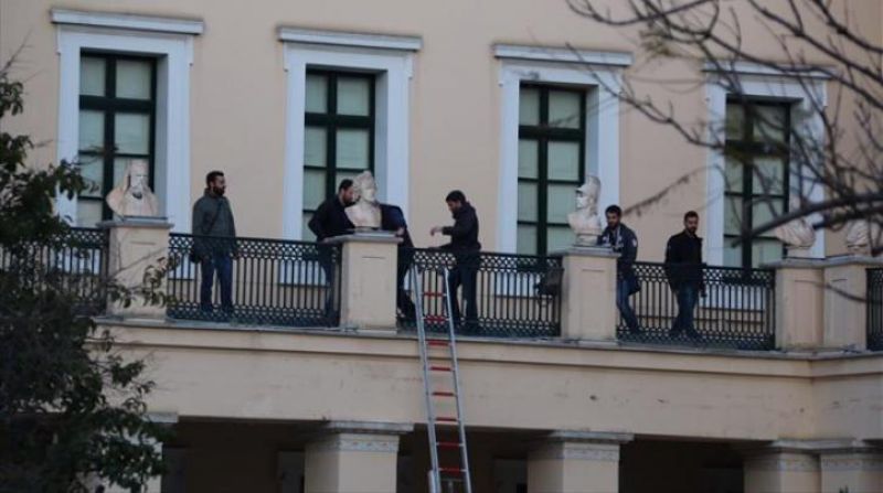 Ανέπαφη από την κατάληψη η Πρυτανεία του ΕΚΠΑ