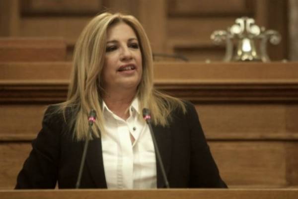 Για «άδειασμα» Βούτση από τον Τσίπρα μιλά η Γεννηματά