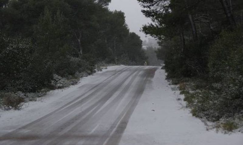 Αποκαταστάθηκε η κυκλοφορία στη λεωφόρο Πάρνηθας