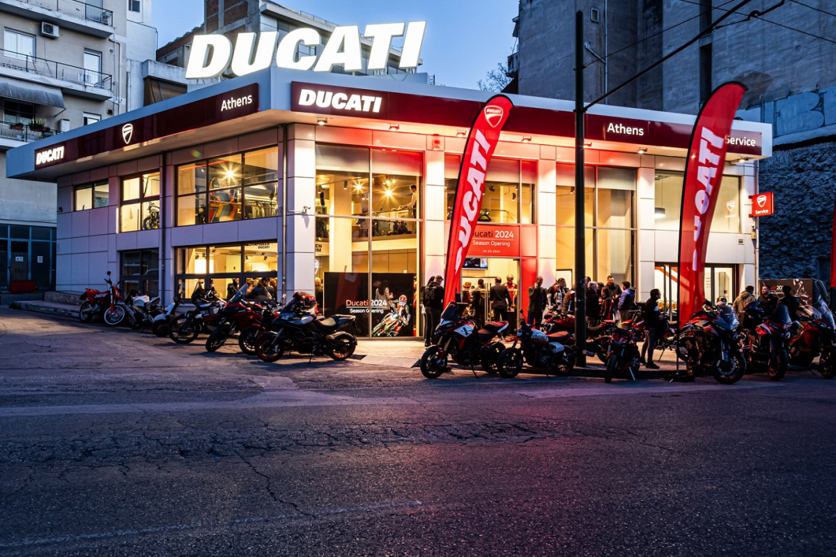 Ducati Season Opening 2024 H νέα σεζόν ξεκίνησε για τη Ducati από το Ducati Athens