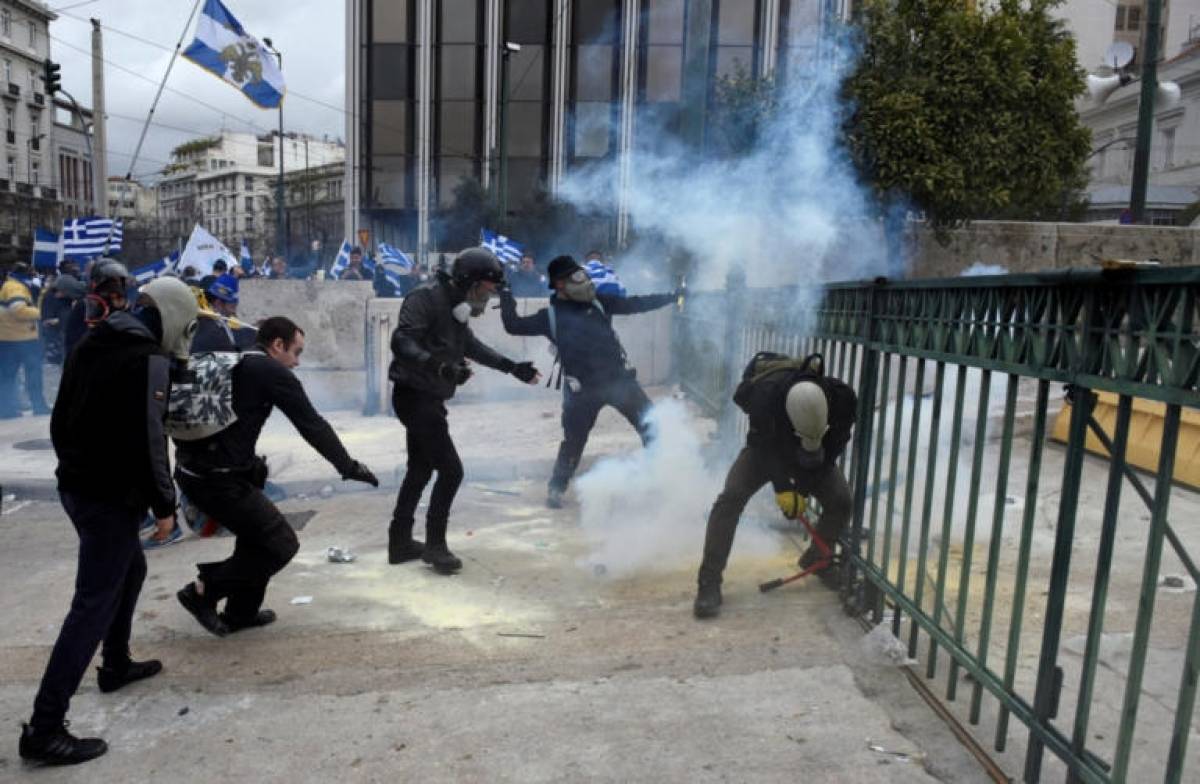 Στον εισαγγελέα οι επτά συλληφθέντες του συλλαλητηρίου για τη Μακεδονία