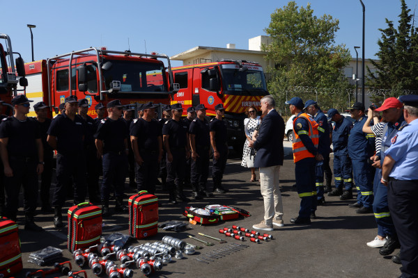 Ξεκίνησε το πρόγραμμα προ-εγκατάστασης Ευρωπαίων πυροσβεστών στην Ελλάδα