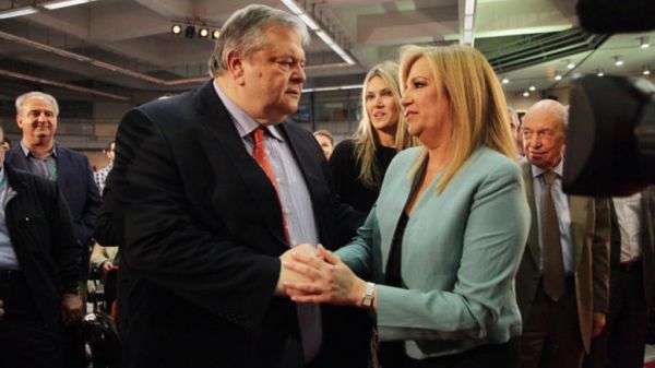 Διαφωνία Βενιζέλου με Φώφη για την αναθεώρηση του Συντάγματος