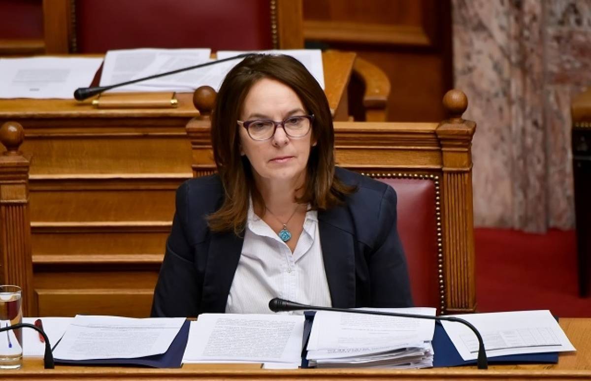 Παπανάτσιου: Στόχος της κυβέρνησης τα θεμέλια για δίκαιη ανάπτυξη