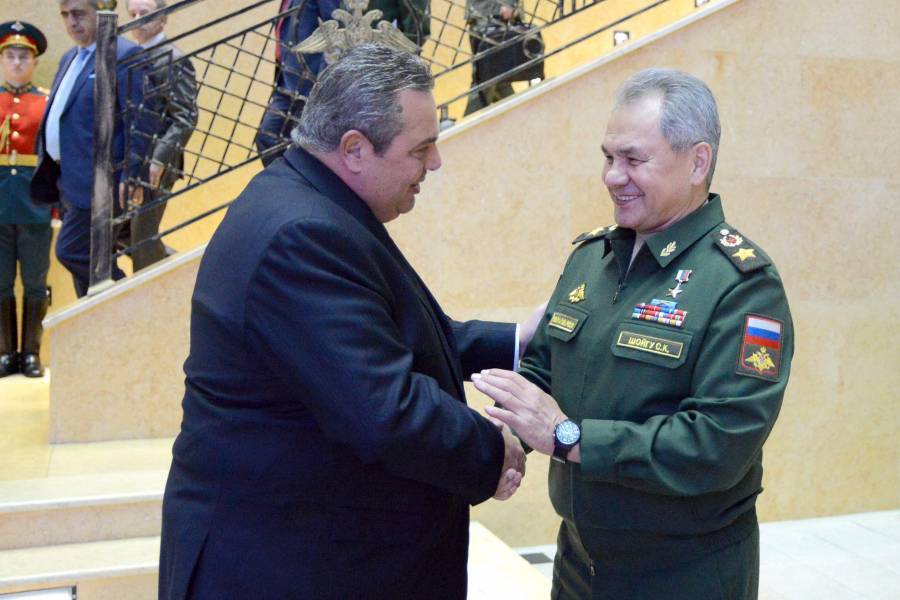 Καμμένος: Συνεχίζουμε την υποστήριξη ρωσικών συστημάτων στις ελληνικές Ένοπλες Δυνάμεις